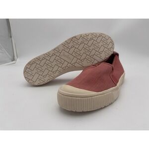 Zodiac‎ Shoes Womens 8.5 Red Ciara Slip On Canvas Flats Casual Comfort Canvas